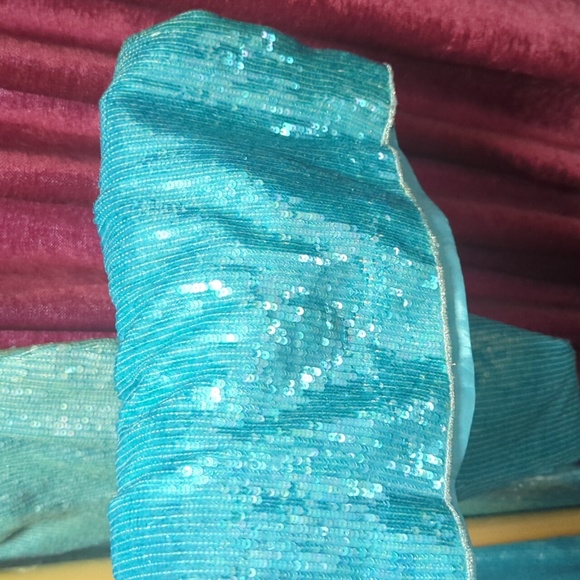 Beautiful Escada Couture Ombre Sequin Wide Leg Pants Beaded See PatBo - Picture 7 of 11